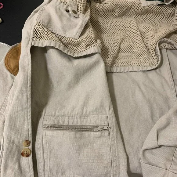 Vintage Orvis Zambezi Safari Hunting Jacket Men’s Chore Coat Size XLT